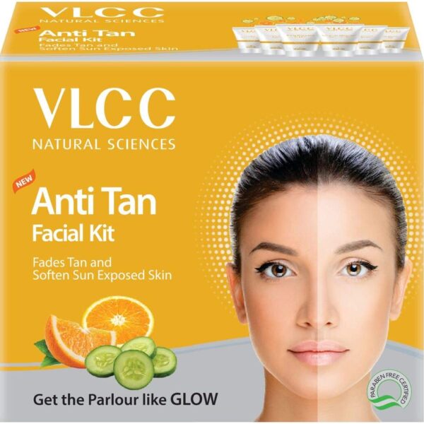 VLCC Facial Kits (VLCC Anti Tan Single Facial Kit, 60g)