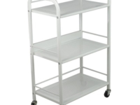 Beauty Trolley With Metal Shelves