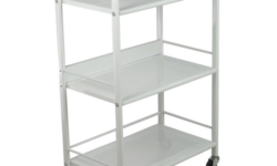 Beauty Trolley With Metal Shelves